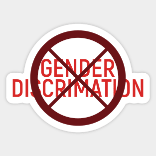 Gender Equality is a Fundamental Right Sticker